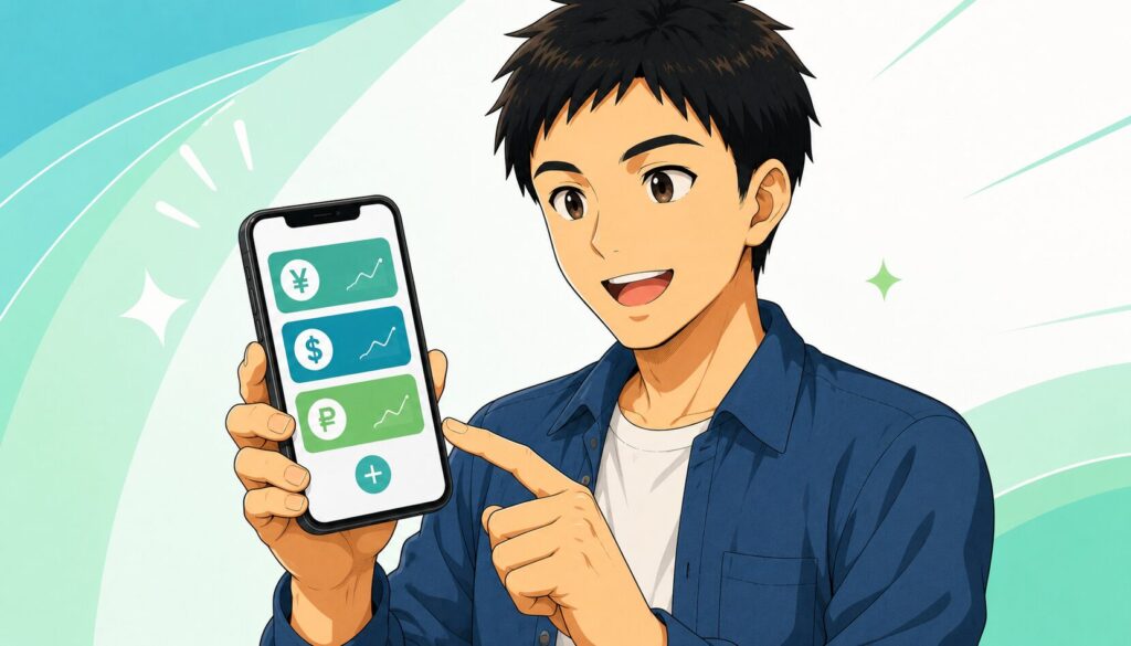 WiseカードでメキシコのATMや多通貨管理に活用するイメージ