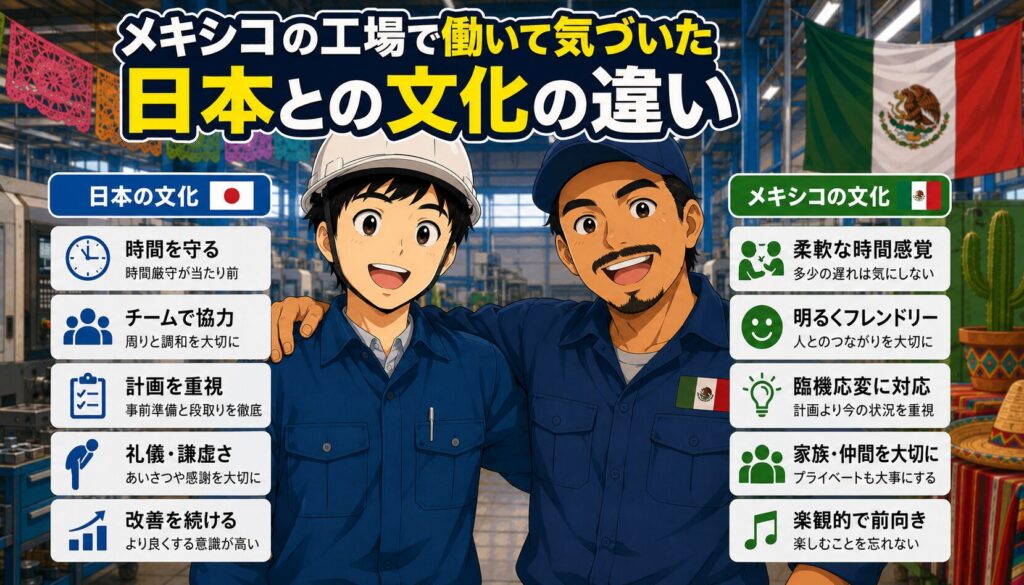 メキシコの工場で驚いた文化の違い