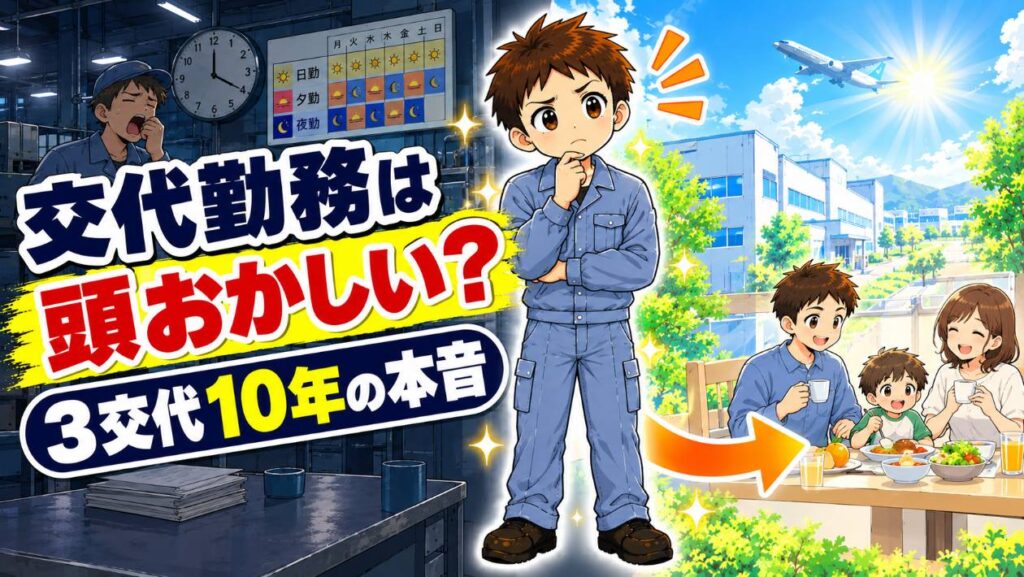 交代勤務は頭おかしい？のアイキャッチ画像