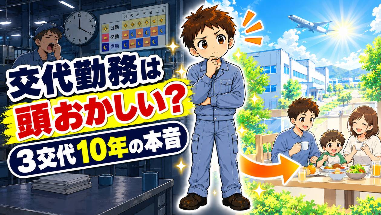 交代勤務は頭おかしい?のアイキャッチ画像